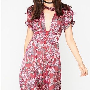 Worn once! For Love and Lemons Flora dress